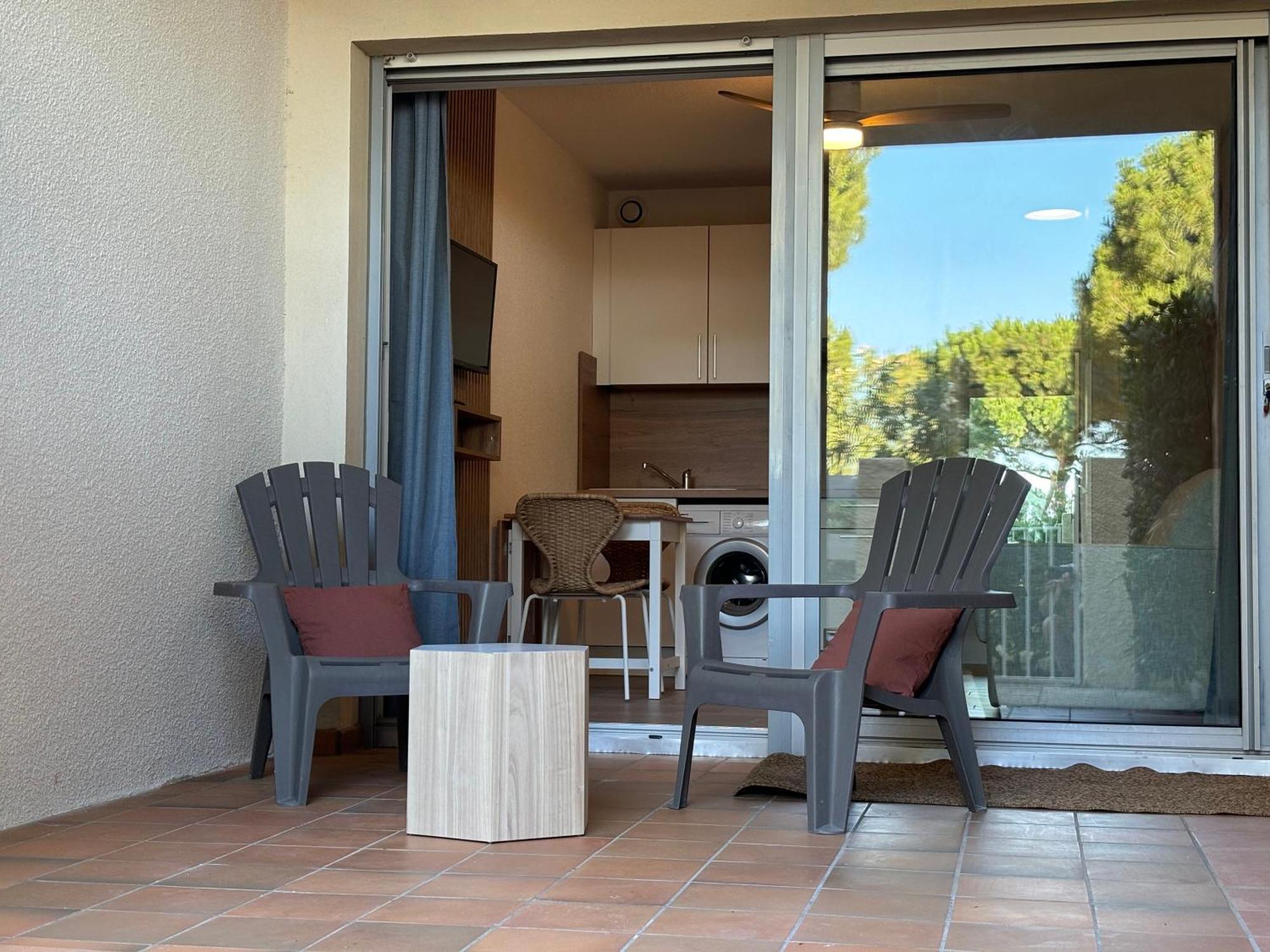 Studio Avec Jardin Front De Mer Argelès-sur-Mer Exterior foto